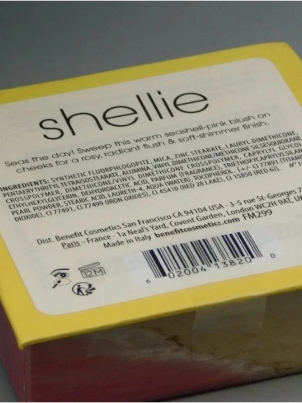 Benefit Shellie Powder Blush — Coral-Peach